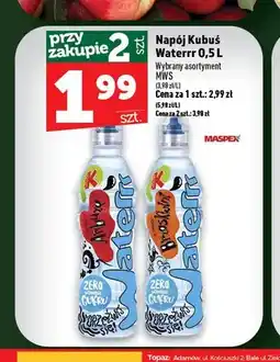 Topaz Napój Kubuś Waterrr arbuz oferta