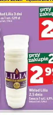 Topaz Wkład Lilia 2,5 dnia oferta