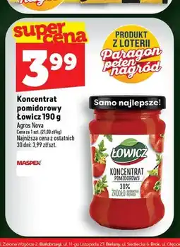 Topaz Koncentrat pomidorowy Łowicz oferta