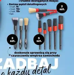 Netto Zestaw pędzli detailingowych 3 szt. Edynic oferta