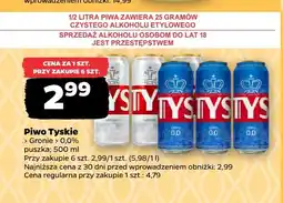 Netto Piwo bezalkoholowe Tyskie oferta