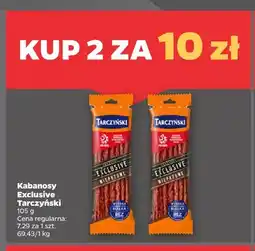 Netto Kabanosy Exclusive wieprzowe Tarczyński oferta