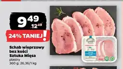 Netto Schab wieprzowy bez kości plastry Sztuka Mięsa oferta