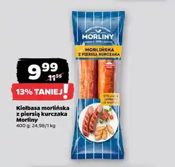 Netto Kiełbasa morlińska z piersią kurczaka Morliny oferta