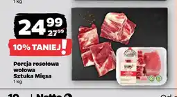 Netto Porcja rosołowa wołowa Sztuka Mięsa oferta