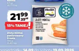 Netto Złoty mintaj panierowany Frosta oferta