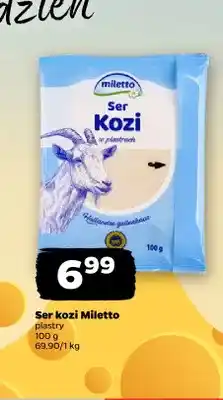 Netto Ser kozi w plastrach Miletto oferta