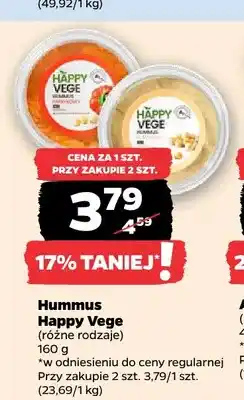 Netto Hummus Happy Vege oferta