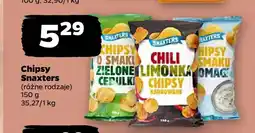 Netto Chipsy chili limonka Snaxters oferta