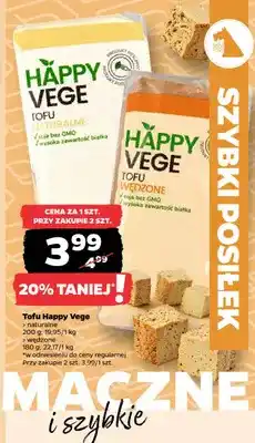 Netto Tofu wędzone Happy Vege oferta