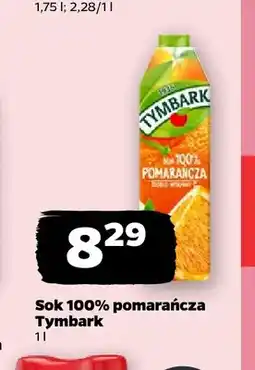 Netto Sok pomarańcza Tymbark 100% oferta