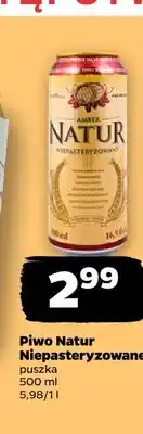 Netto Piwo Natur Niepasteryzowane oferta
