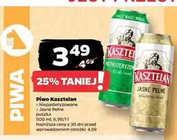 Netto Piwo Kasztelan Niepasteryzowane oferta