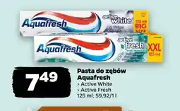 Netto Pasta do zębów Aquafresh Active White oferta