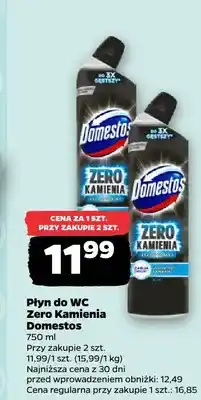 Netto Płyn do WC Zero Kamienia Domestos oferta