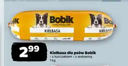 Netto Kiełbasa dla psów Bobik z kurczakiem oferta