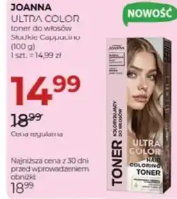 Jawa Drogerie Joanna ultra color toner do włosów studkie cappucino oferta