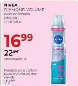Jawa Drogerie Nivea diamond volume lakier do włosów oferta
