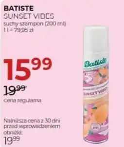 Jawa Drogerie Batiste sunset vibes suchy szampon oferta