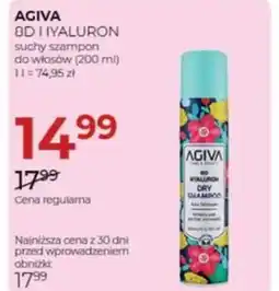Jawa Drogerie Agiva odi iyaluron suchy szampon do włosów oferta