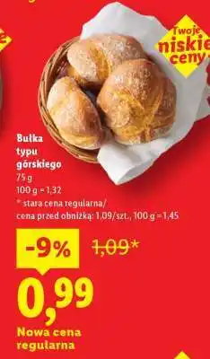 Lidl Bułka typu górskiego oferta