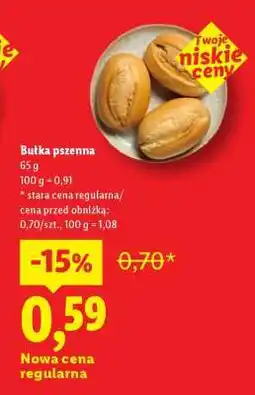 Lidl Bułka pszenna oferta