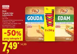 Lidl PILOS Ser gouda i edam w plastrach, XXL oferta