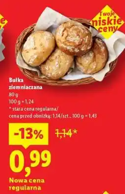 Lidl Bułka ziemniaczana oferta