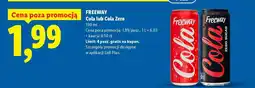 Lidl Freeway Cola lub Cola Zero oferta