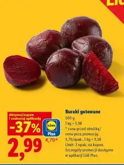 Lidl Buraki gotowane oferta