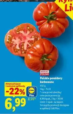 Lidl Polskie pomidory karbowane oferta