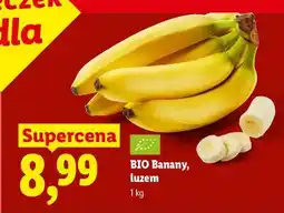 Lidl BIO Banany, luzem oferta