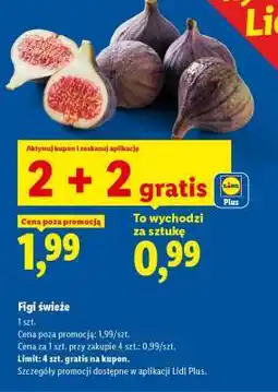 Lidl Figi świeże oferta