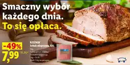 Lidl Schab wieprzowy, XXL oferta