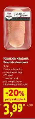Lidl Pikok od Krajana Poledwica lososiowa oferta