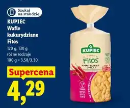 Lidl KUPIEC Wafle kukurydziane Fitos oferta