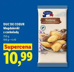 Lidl DUC DE COEUR Magdalenki z czekoladą oferta