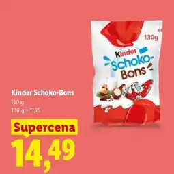Lidl Kinder Schoko-Bons oferta