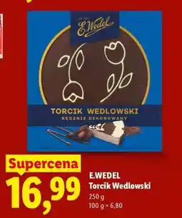 Lidl E. WEDEL Torcik Wedlowski oferta