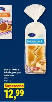 Lidl DUC DE COEUR Brioche, pieczywo drożdżowe oferta