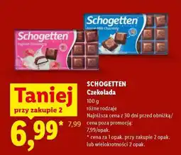 Lidl SCHOGETTEN Czekolada oferta
