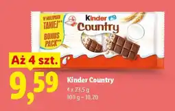 Lidl Kinder Country oferta