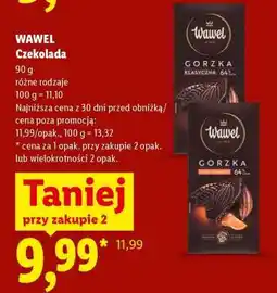 Lidl WAWEL Czekolada oferta