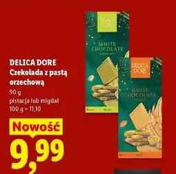 Lidl DELICA DORE Czekolada z pastą orzechową oferta