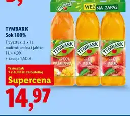 Lidl TYMBARK Sok 100% oferta