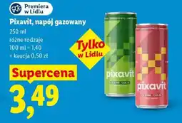 Lidl Pixavit, napój gazowany oferta