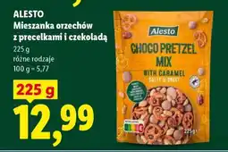 Lidl Alesto Mieszanka orzechów z precelkami i czekoladą oferta