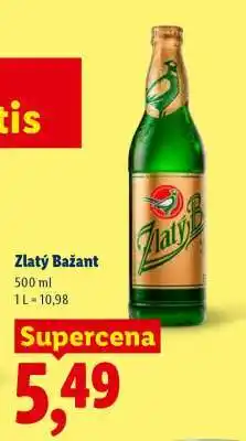 Lidl Zlatý Bažant oferta