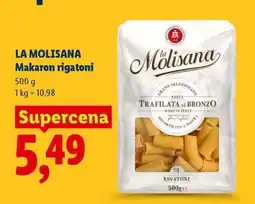Lidl LA MOLISANA Makaron rigatoni oferta
