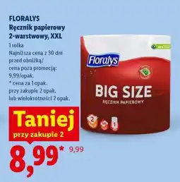 Lidl FLORALYS Ręcznik papierowy 2-warstwowy, XXL oferta